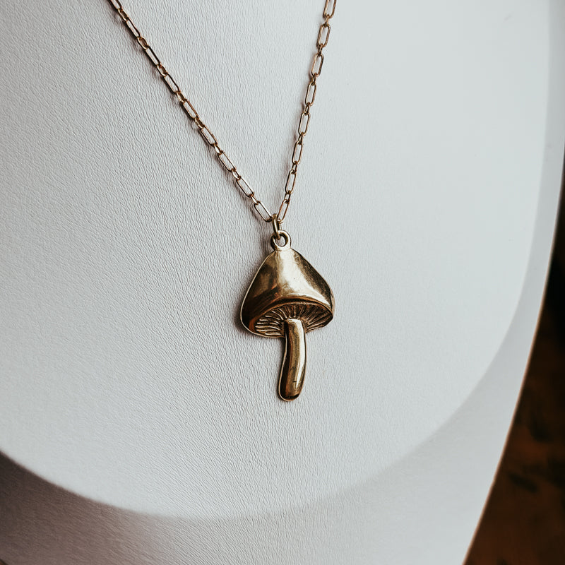Mushroom Necklace