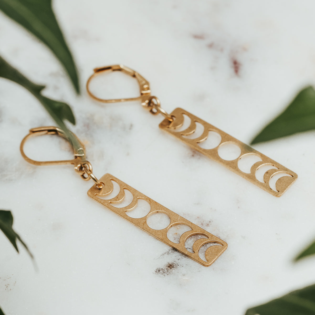 Moon Phase Earrings