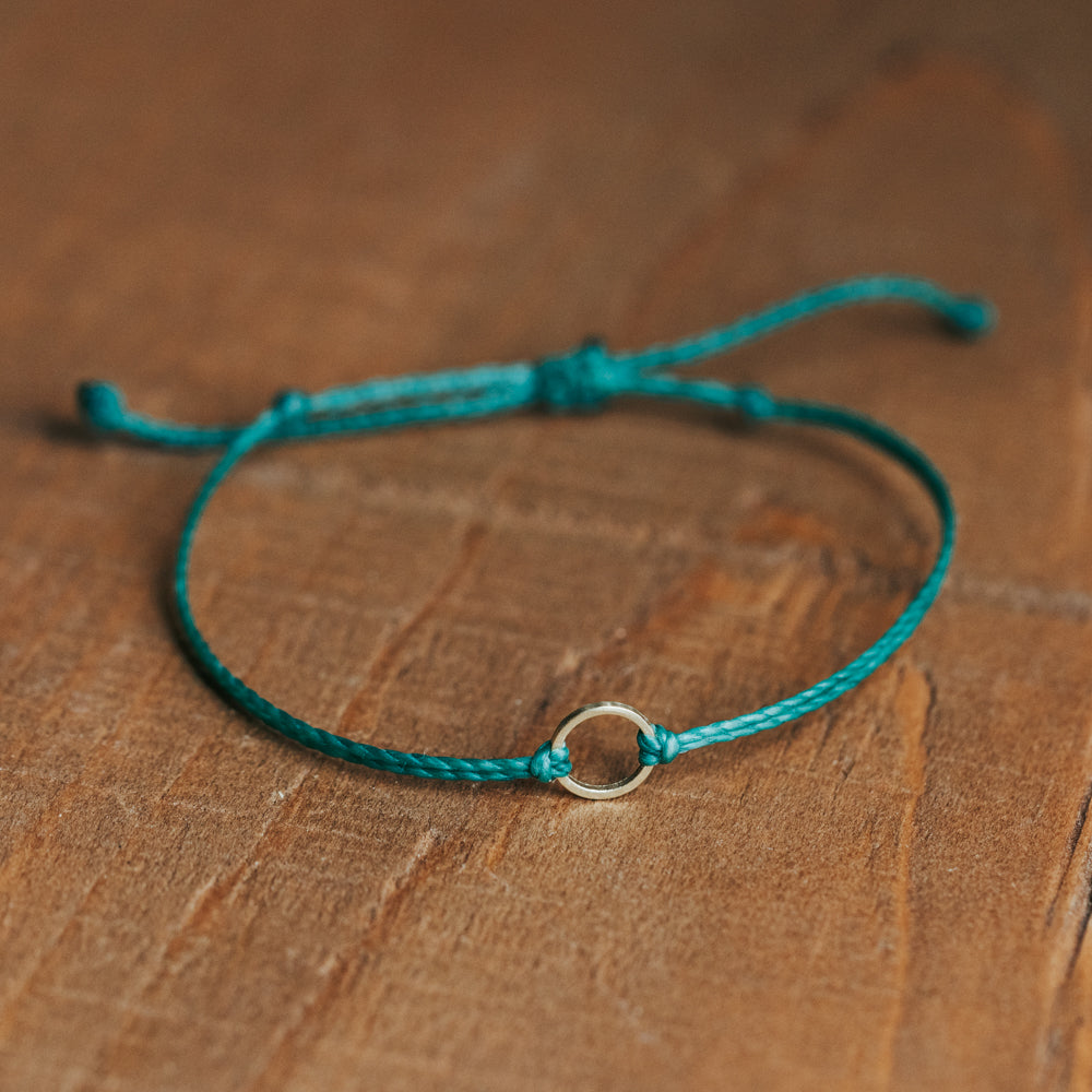 Minimalist Circle String Bracelets | Adjustable