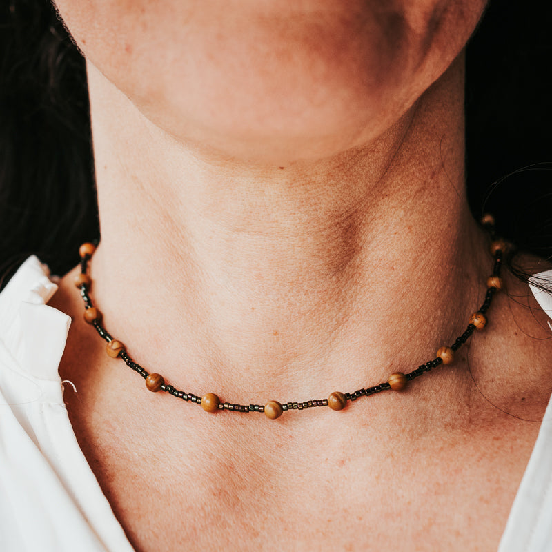 The Orbit | Beaded Necklace