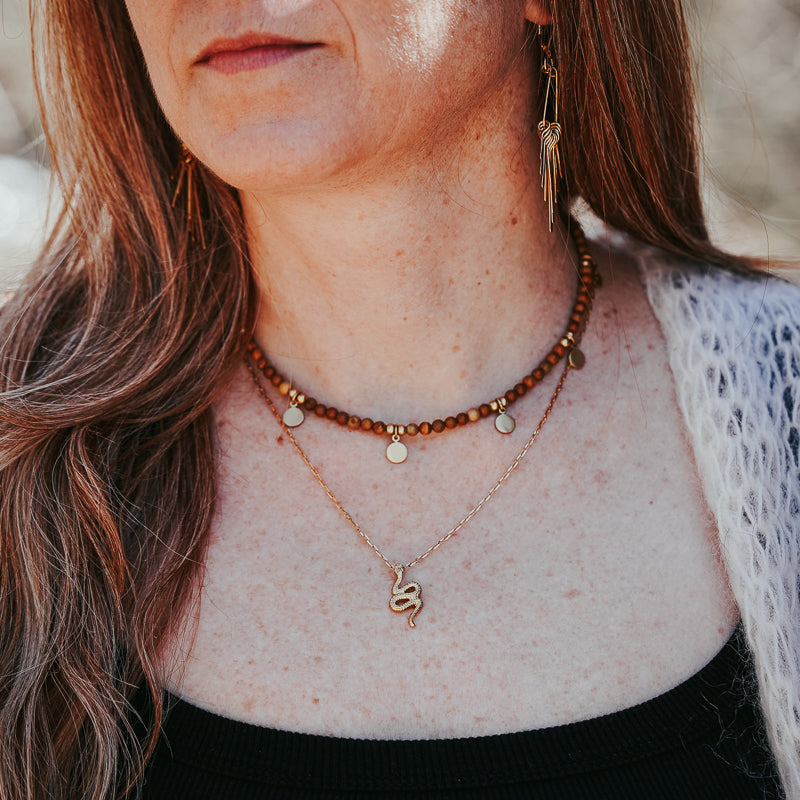 Serpent Shine | Charm Necklace