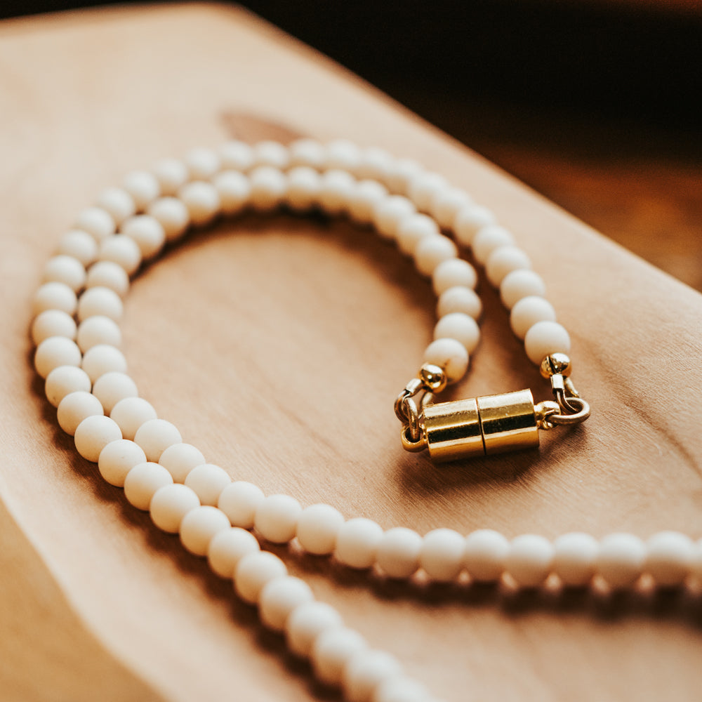 Horseshoe Gemstone Necklace