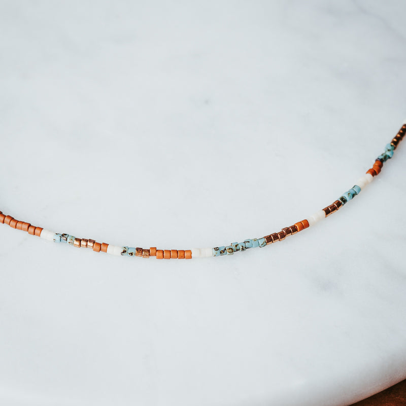 Desert Thread | Beaded Necklace