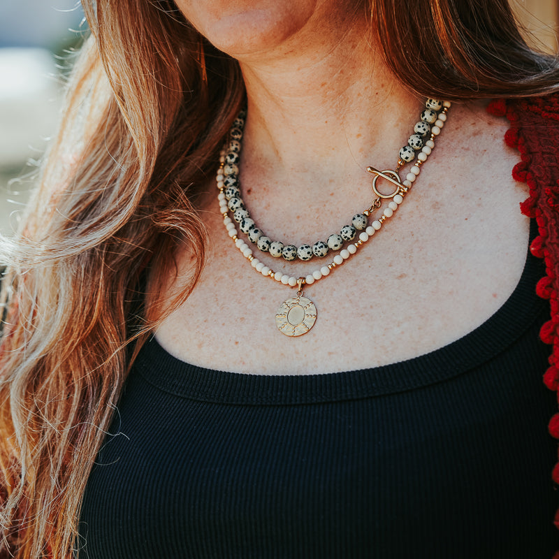 Sun Medallion Necklace | Fossil