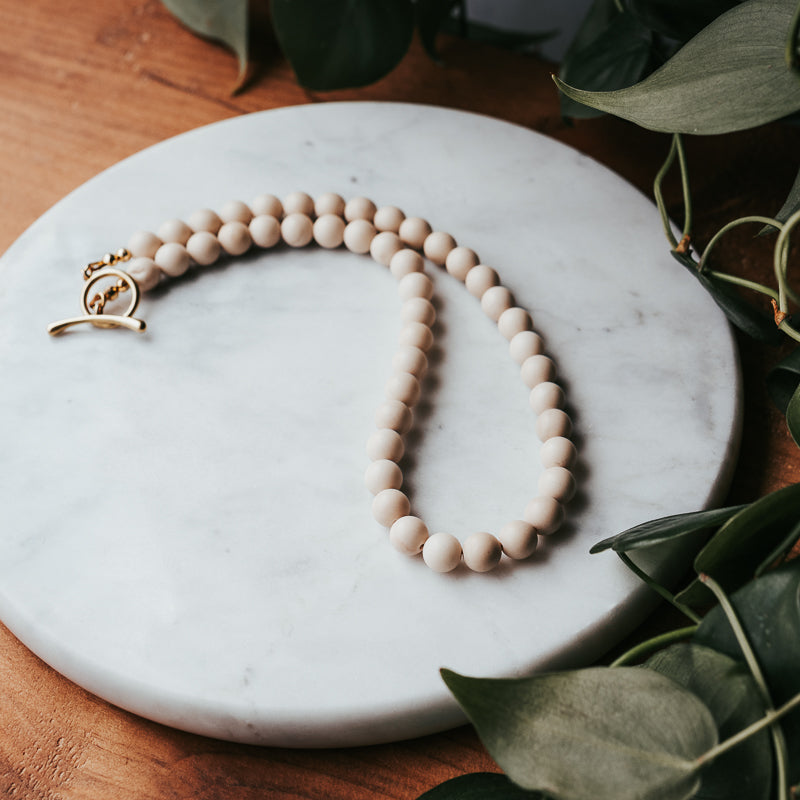 The Chunky OT | Fossil Gemstone Necklace