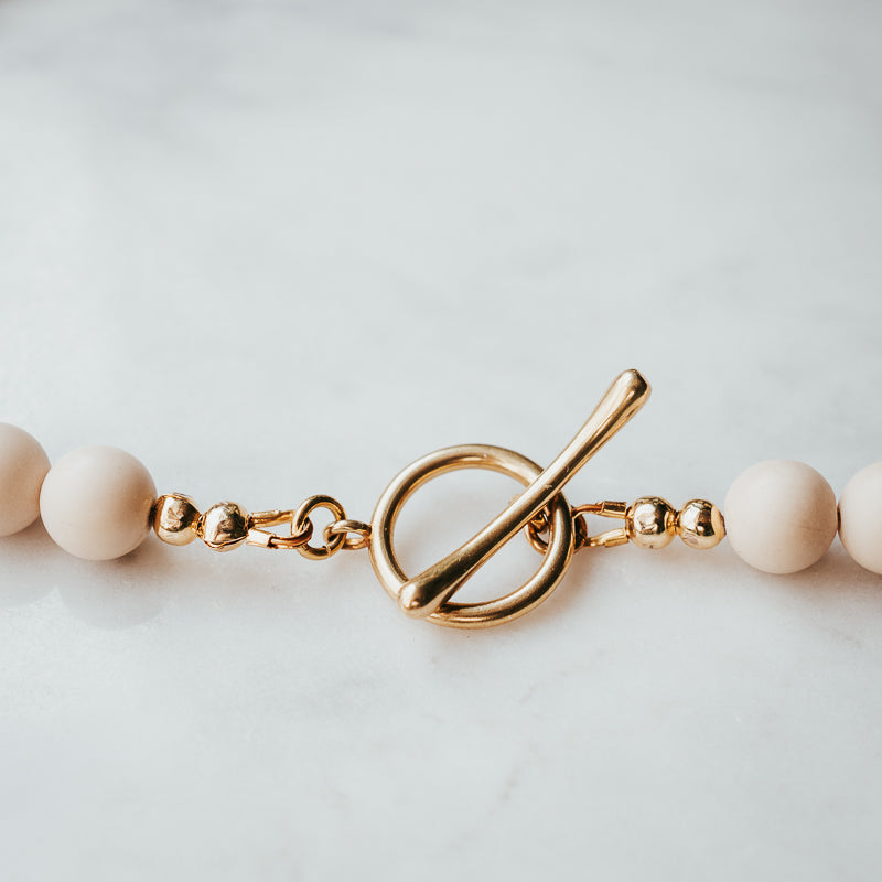 The Chunky OT | Fossil Gemstone Necklace