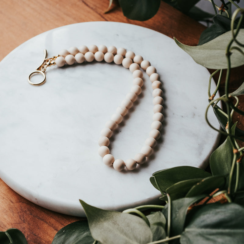 The Chunky OT | Fossil Gemstone Necklace