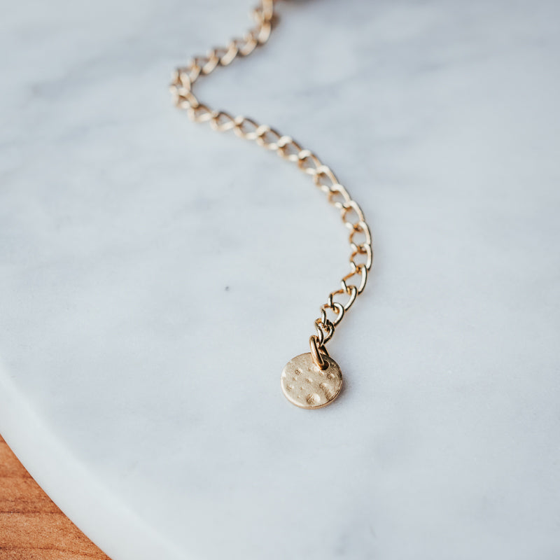 Hippie Gem Stacker Necklace |