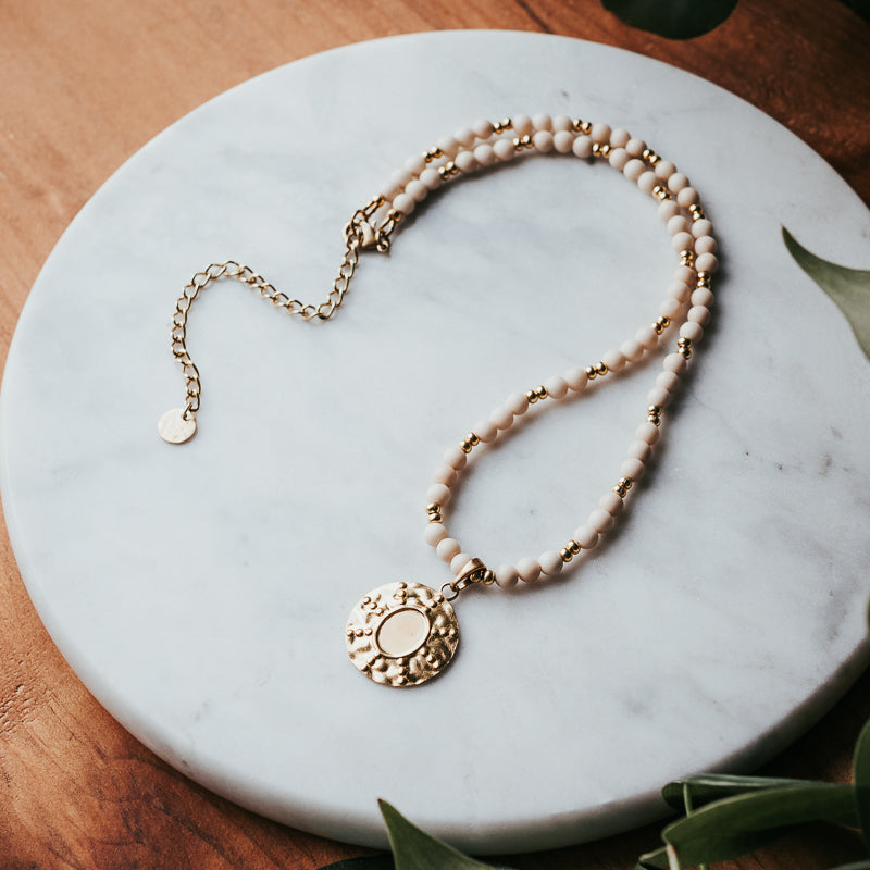 Sun Medallion Necklace | Fossil