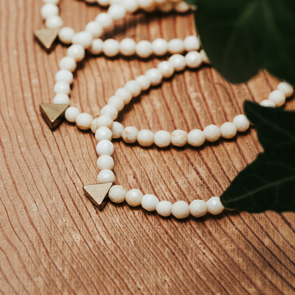The Triangle Signature Stacker Bracelet