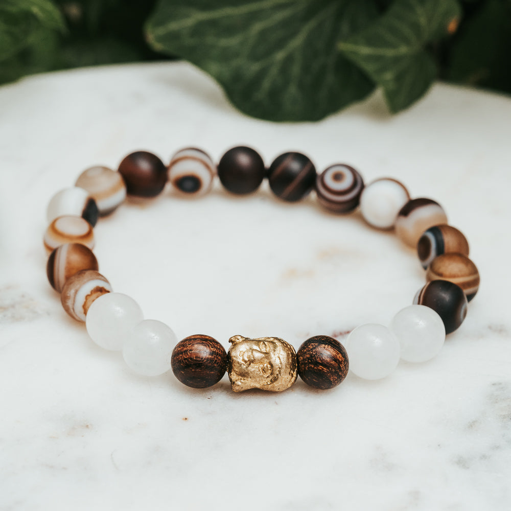 Brown Striped Agate