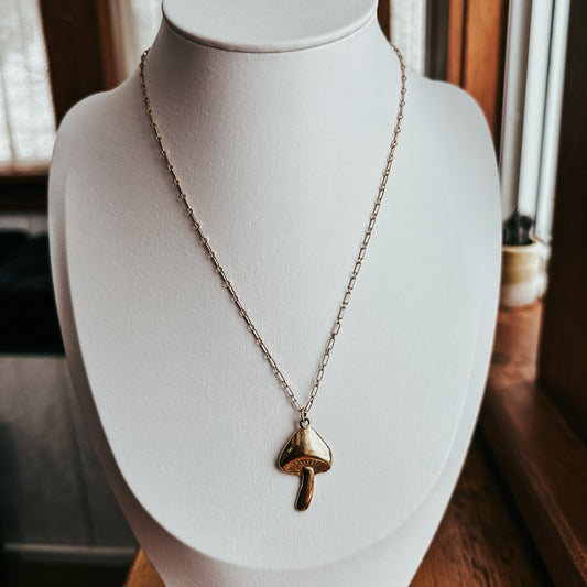 Mushroom Necklace
