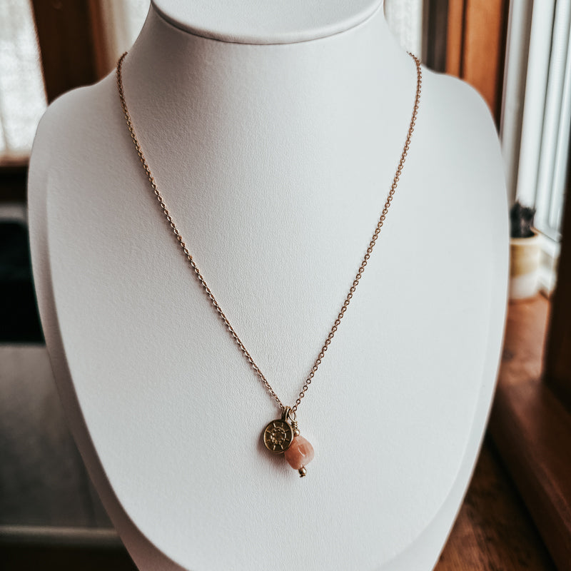 Sunstone Sunshine Necklace