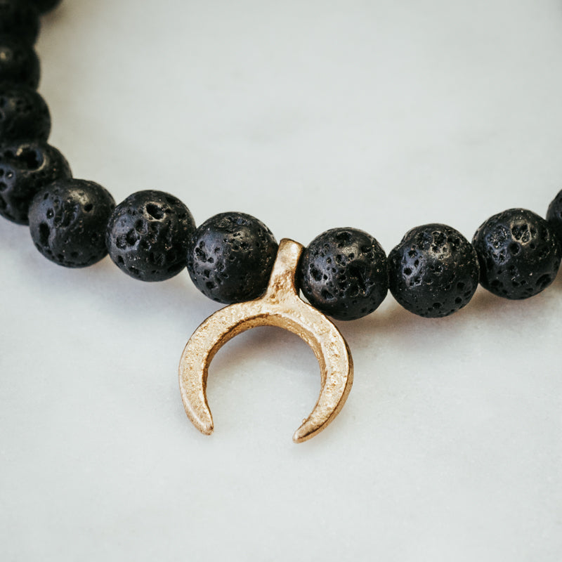 Horseshoe Gemstone Bracelet