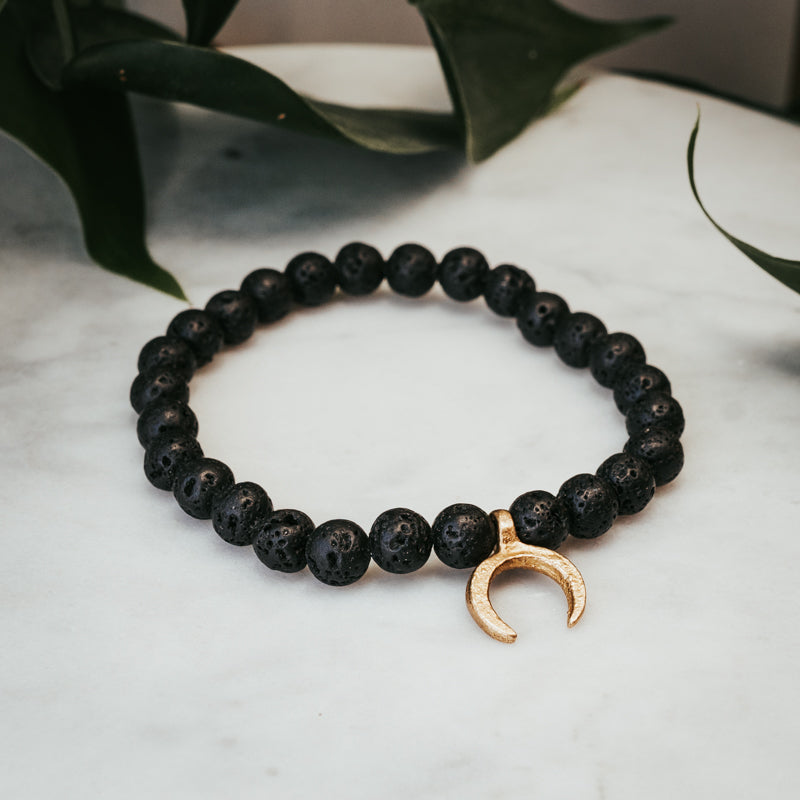 Horseshoe Gemstone Bracelet