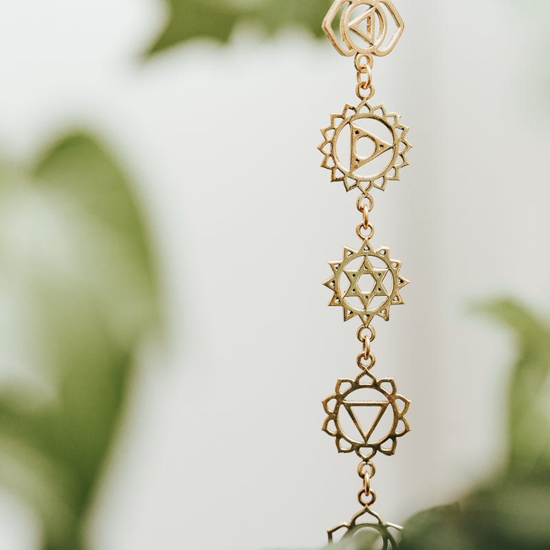 The Brass Chakra Healing Necklace
