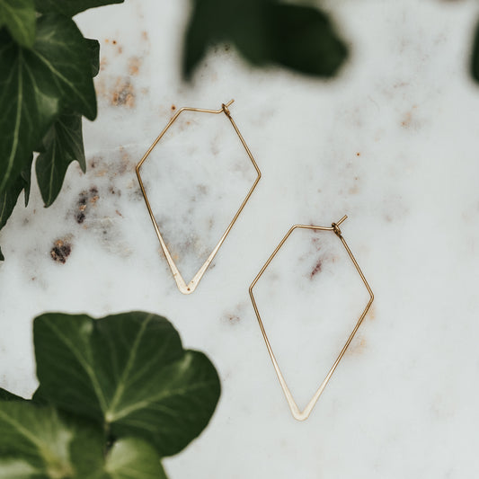 Geometric Hoop Earrings