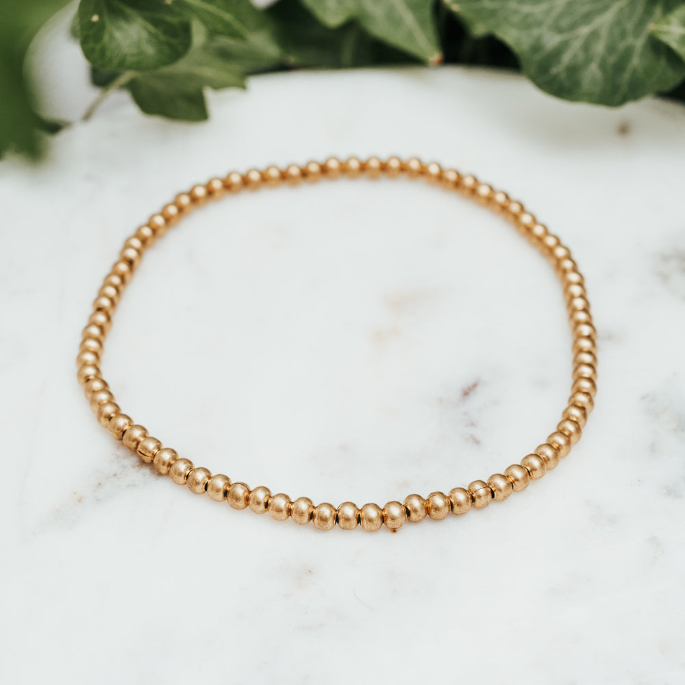 Monet Style Brass Anklets