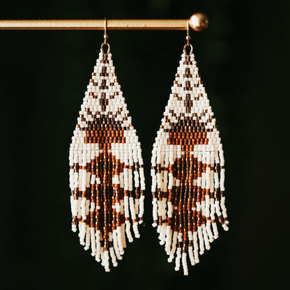 The Headliner | Beaded Fringe Earrings