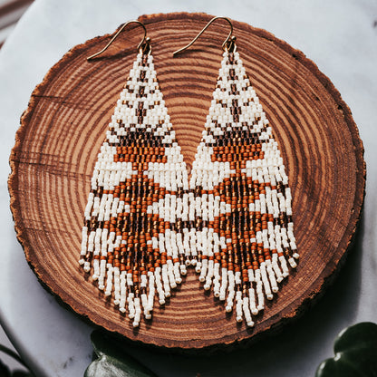 The Headliner | Beaded Fringe Earrings