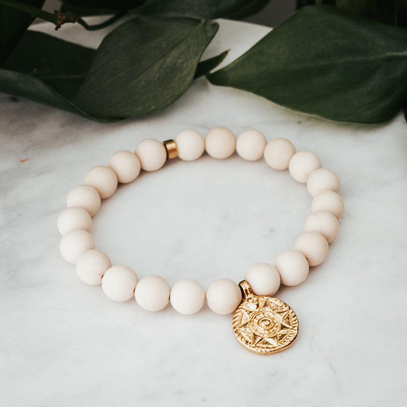 The Sunny Fossil Gemstone Bracelet