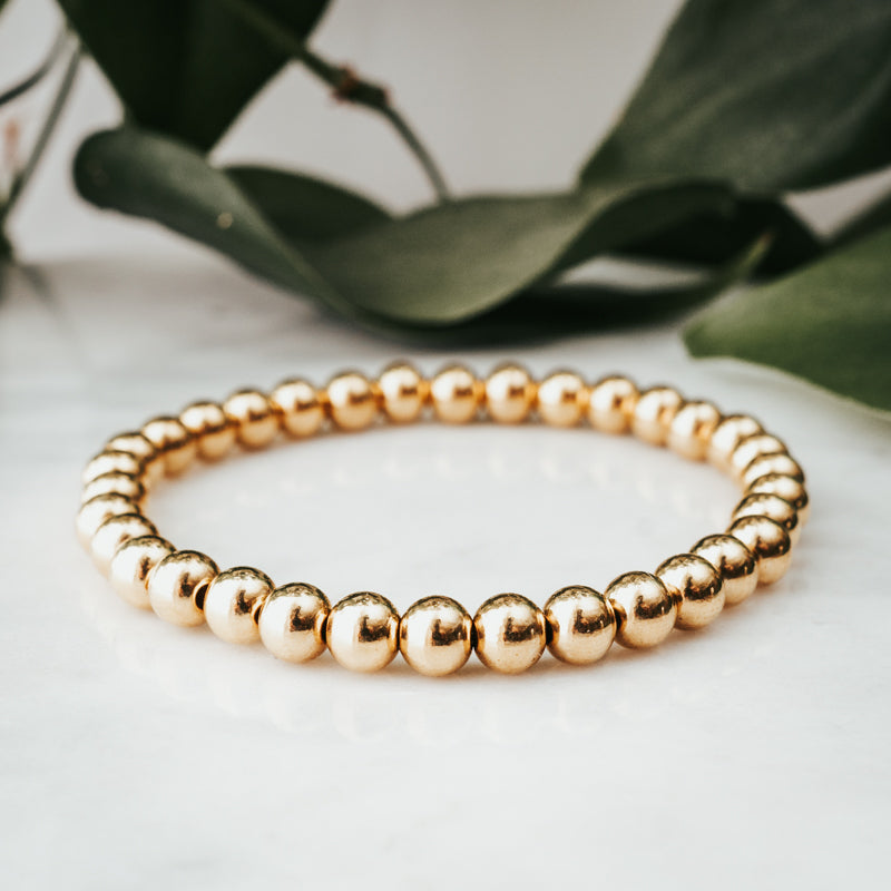 All Brass Chunky Monet Bracelet
