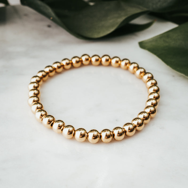 All Brass Chunky Monet Bracelet