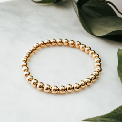 All Brass Chunky Monet Bracelet