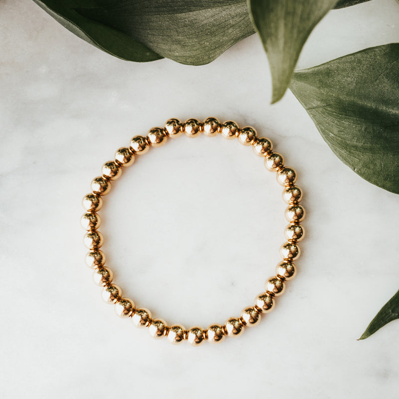 All Brass Chunky Monet Bracelet