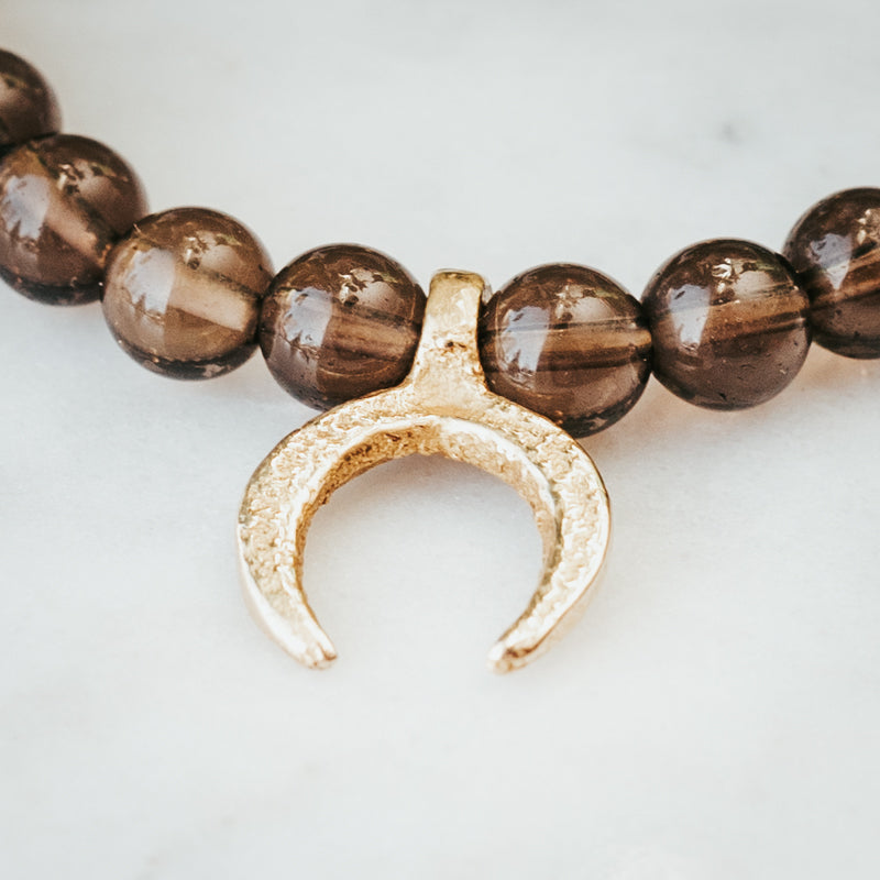 Horseshoe Gemstone Bracelet