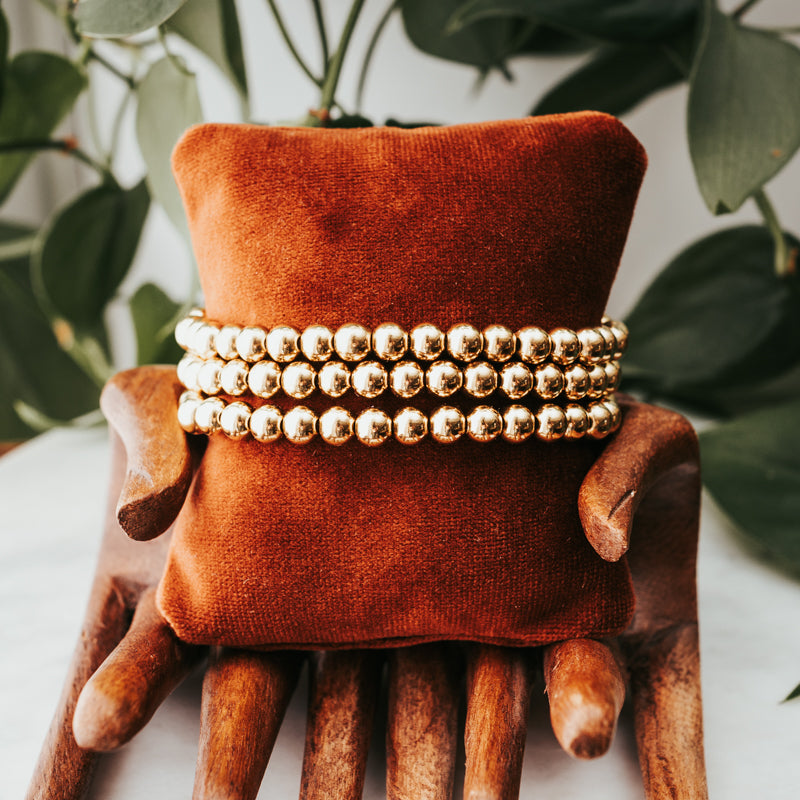 All Brass Chunky Monet Bracelet