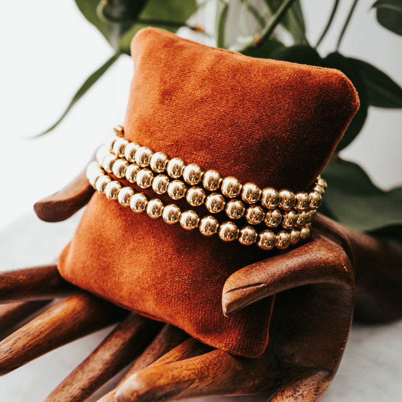 All Brass Chunky Monet Bracelet