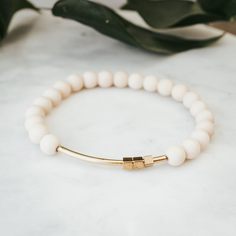 Fidget Gemstone Bracelet | Fossil