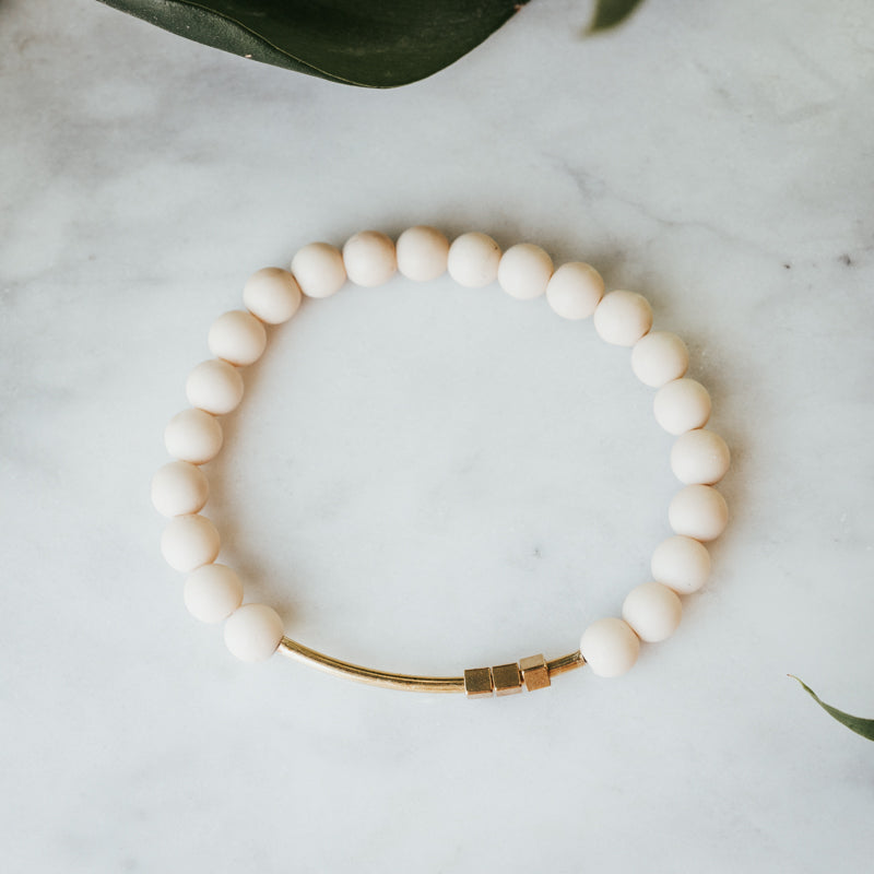 Fidget Gemstone Bracelet | Fossil