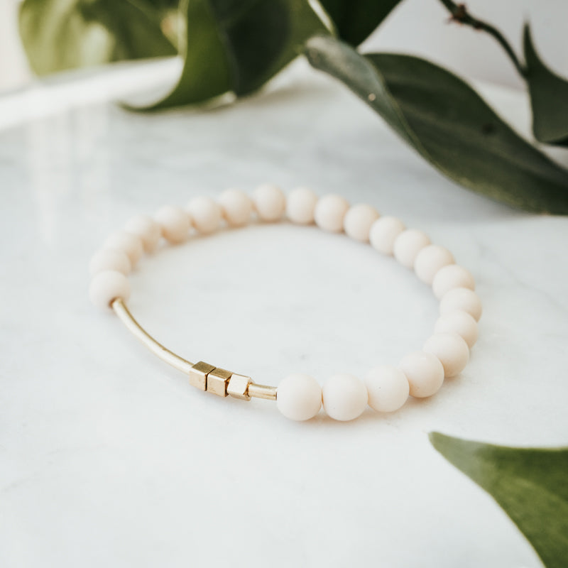 Fidget Gemstone Bracelet | Fossil