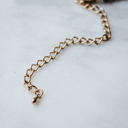The Little Gem Stacker | Smoky Quartz Gemstone Necklace