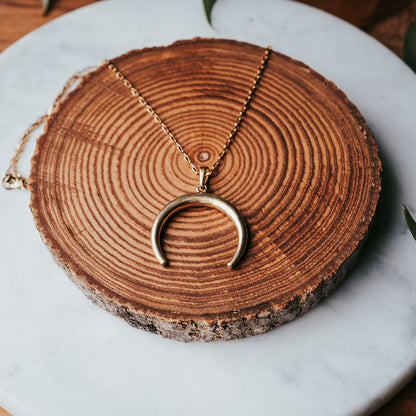 Half Moon | Pendant Necklace