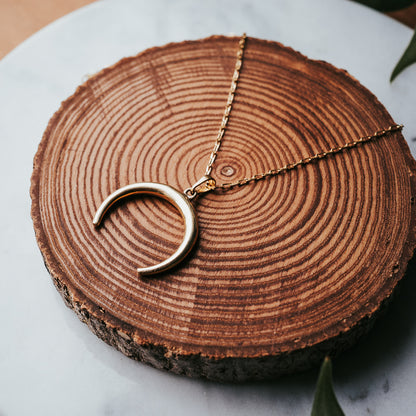 Half Moon | Pendant Necklace
