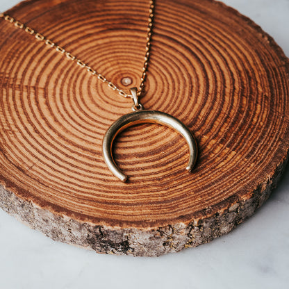 Half Moon | Pendant Necklace