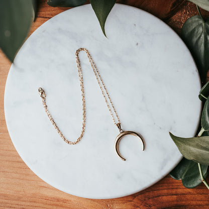 Half Moon | Pendant Necklace