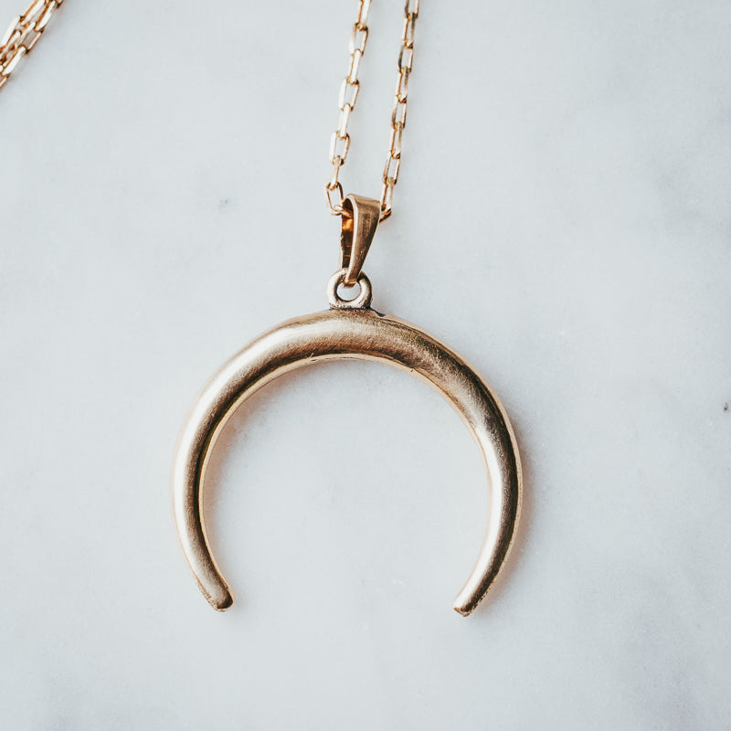 Half Moon | Pendant Necklace