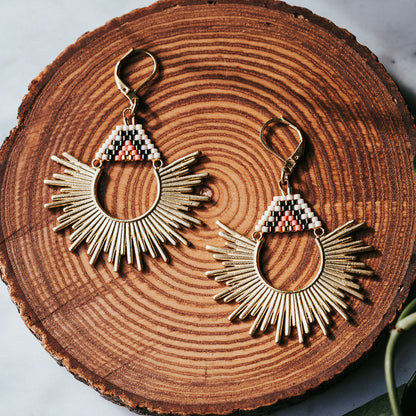 Daystar | Beachy Beaded Earrings