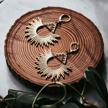 Daystar | Beachy Beaded Earrings