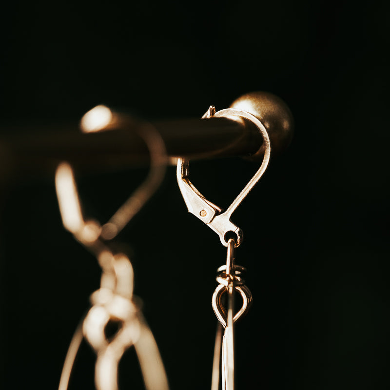 Light & Bold | Brass Fringe Earring
