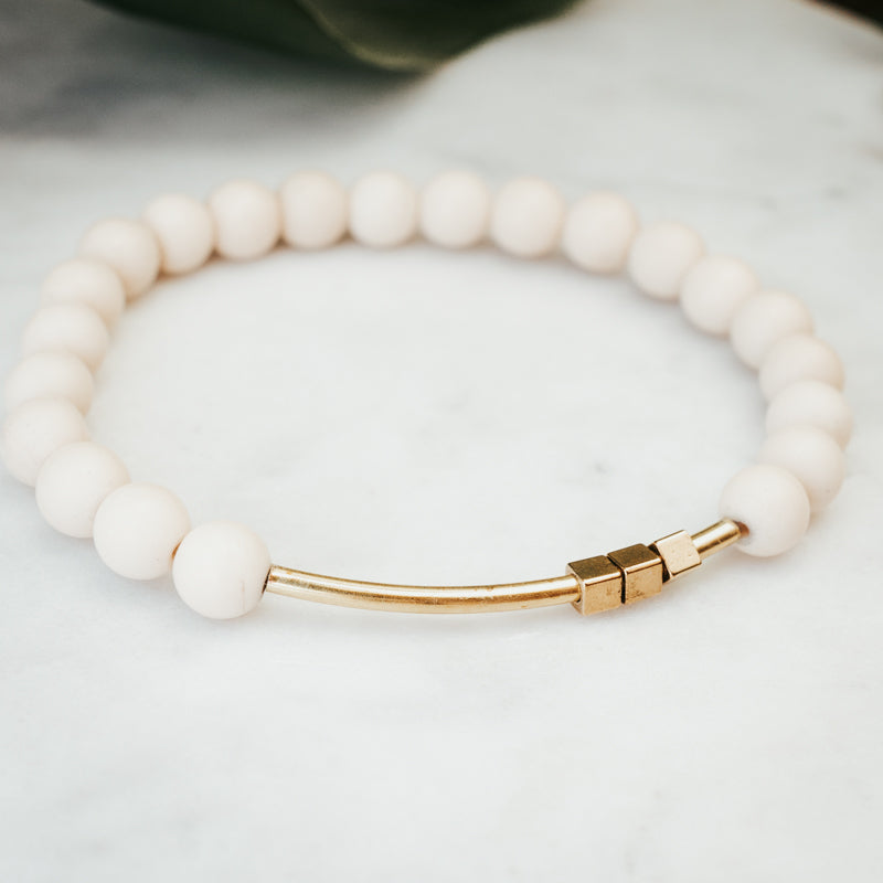 Fidget Gemstone Bracelet | Fossil