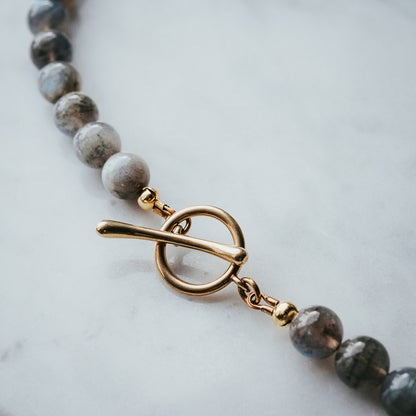 The Chunky OT | Labradorite Gemstone Necklace