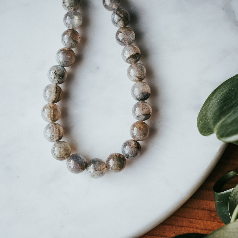 The Chunky OT | Labradorite Gemstone Necklace
