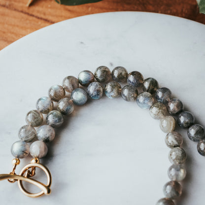 The Chunky OT | Labradorite Gemstone Necklace