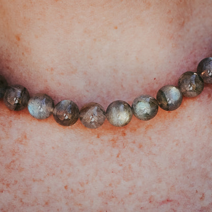 The Chunky OT | Labradorite Gemstone Necklace
